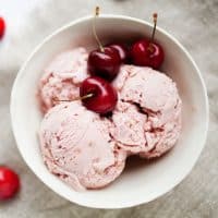 Sorbet à la cerise